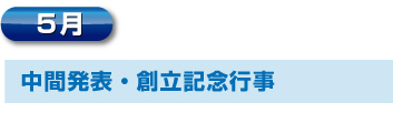 中間発表?創(chuàng)立記念行事